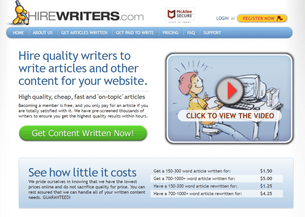 About HireWriters.com